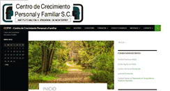 Desktop Screenshot of centrodecrecimiento.com